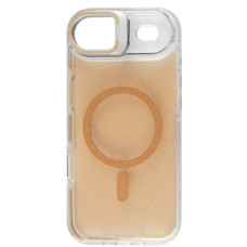 Чохол до мобільного телефона BeCover FIBRA Star Shine MagSafe Apple iPhone 17 Air Desert Gold (715419)