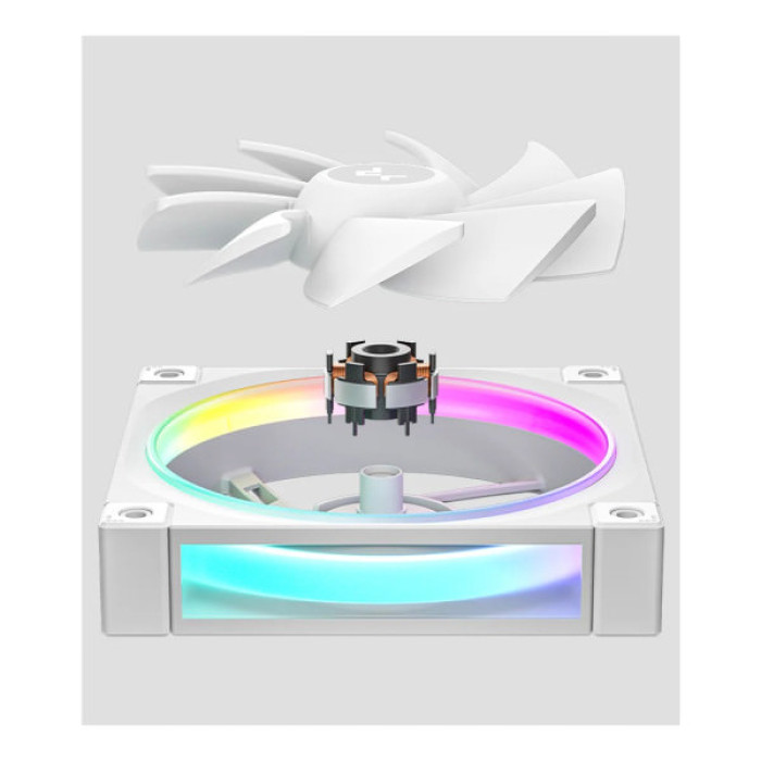 Система рідинного охолодження Deepcool LQ240 White (R-LQ240-WHDSMC-G-1)