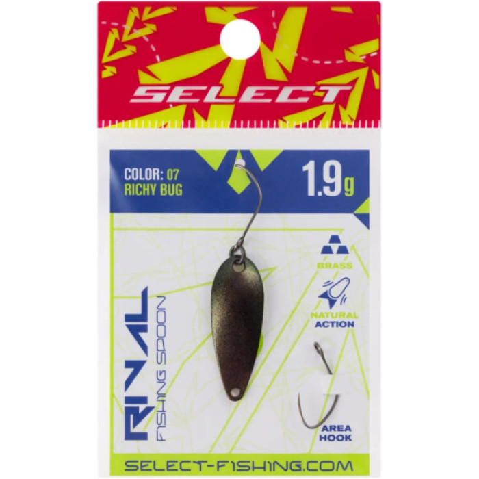 Блешня Select Rival 1.9g 30mm 07 Richy Bug (1870.79.87)