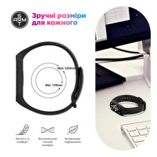 Ремінець до фітнес браслета Armorstandart для Xiaomi Mi Band 7/6/5 New Style Khaki Grey (ARM80990)
