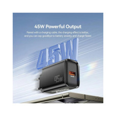 Зарядний пристрій Essager USB-A QC3.0 45W black (ECT45W-RPB01-Z)