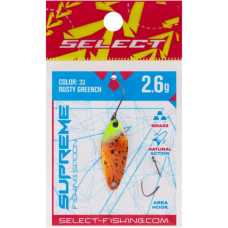 Блешня Select Supreme 2.6g 30mm 33 Rusty Greench (1870.80.67)