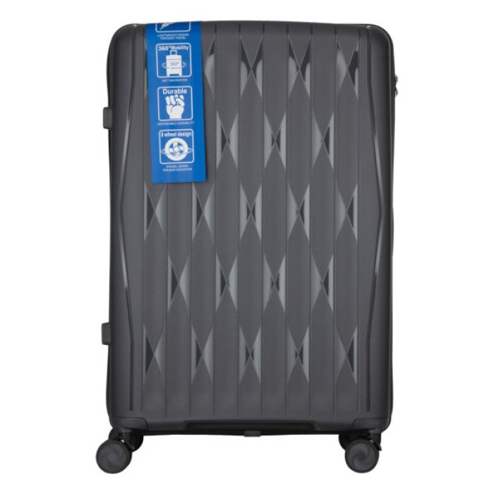 Набір валіз 2E M7979 (L+M+S) темно-сірий (2E-PP-M7979-SET3-DG)