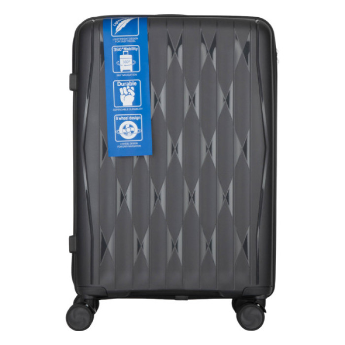 Набір валіз 2E M7979 (L+M+S) темно-сірий (2E-PP-M7979-SET3-DG)