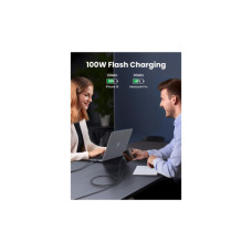 Дата кабель USB-C to USB-C 3.0m 100W L512 gray Ugreen (45065)