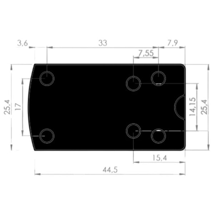 Коліматорний приціл Konus FISSION-MR Multi-reticle (7206)