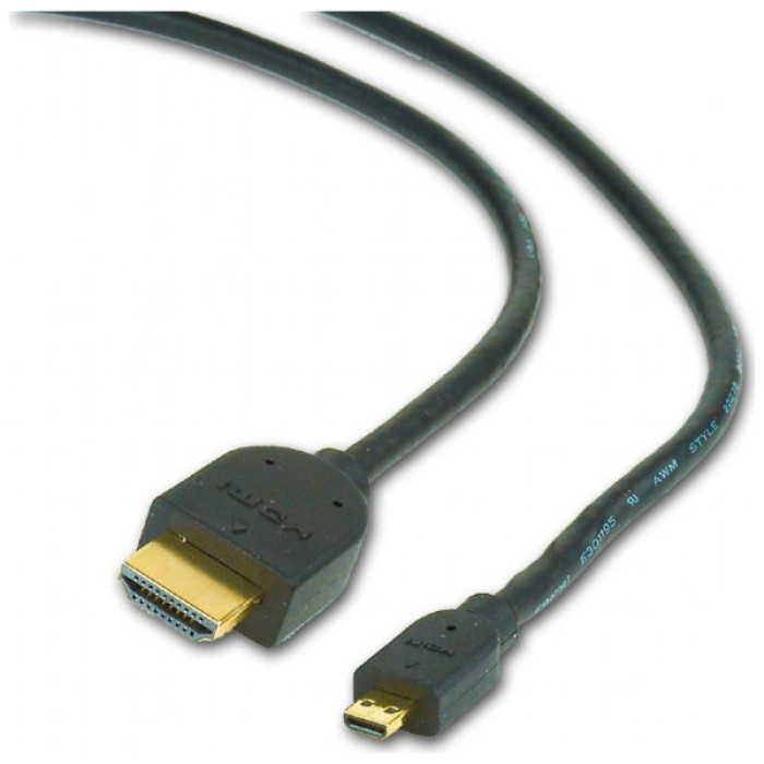 Кабель мультимедійний HDMI M to HDMI micro M 4.5m Cablexpert (CC-HDMID-15)