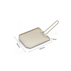 Сковорода туристична Naturehike -гриль зі складною ручкою CNK2300CJ016 алюміній (6976023925177)