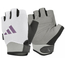 Рукавички для фітнесу Adidas Performance Women's Gloves ADGB-13255 білий, сірий L (885652019088)