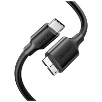 Дата кабель USB-C 3.1 to Micro USB 3.0 1.0m 3A US312 black Ugreen (20103)