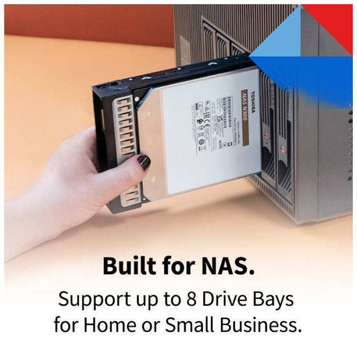 Жорсткий диск 3.5" 18TB N300 Toshiba (HDWG51JUZSVA)