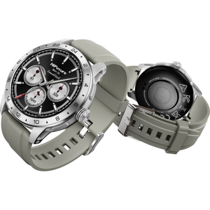 Смарт-годинник HiFuture flex 2 silver (flex2.silver)