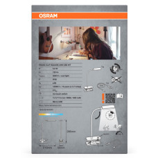 Настільна лампа Osram PANAN CLIP SQUARE DIM USB WT (4099854507496)
