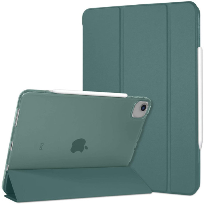 Чохол до планшета BeCover Tri Fold Hard Apple iPad Air 13" M4 2026 Dark Green (715334)