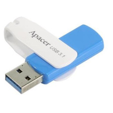 USB флеш накопичувач Apacer 64GB AH357 Blue USB 3.1 (AP64GAH357U-1)