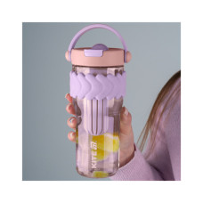 Пляшка для води Kite 900 мл лілово-рожевий (K25-1231-2)