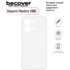 Чохол до мобільного телефона BeCover Xiaomi Redmi 15С Transparent (713785)