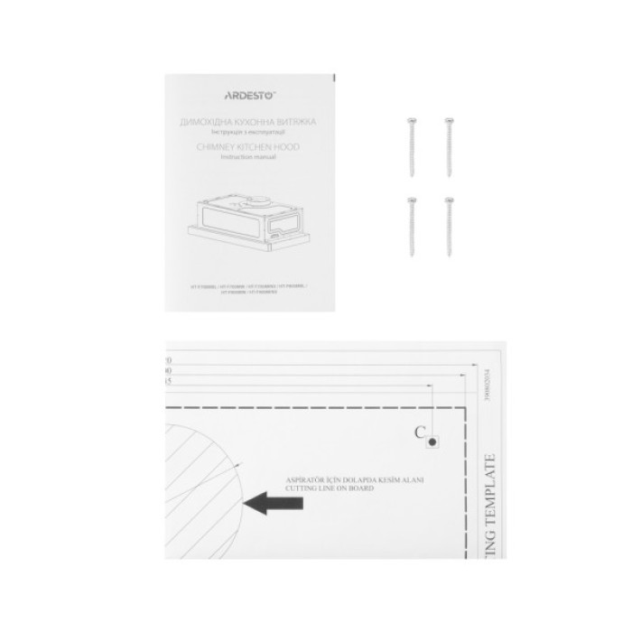 Витяжка кухонна Ardesto HT-F700MINX