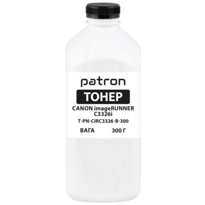 Тонер Canon iRUNNER C3326i 300 г Black Patron (PN-CIRC3326-B-300)