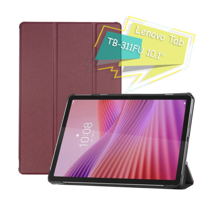 Чохол до планшета BeCover Smart Case Lenovo Tab M10 TB-311FU 10.1" Red Wine (713112)