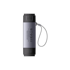 Зчитувач флеш-карт Baseus USB-A + USB-C to SD/TF gray (WKQX060113)