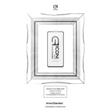 Скло захисне Armorstandart Icon Xiaomi Redmi Note 14 4G Black (ARM79673)