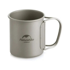 Чашка туристична Naturehike NH20CJ005 титанова з ручкою 200 мл (6927595745762)