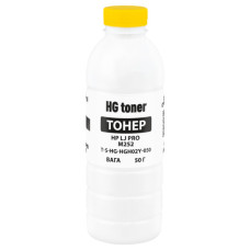 Тонер HP CLJ Pro M252 50г, yellow HG (TSM-HGH02Y-050)
