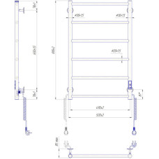 Сушарка для рушників MARIO Класік F НР-ITR К (2.3.0703.10.G)