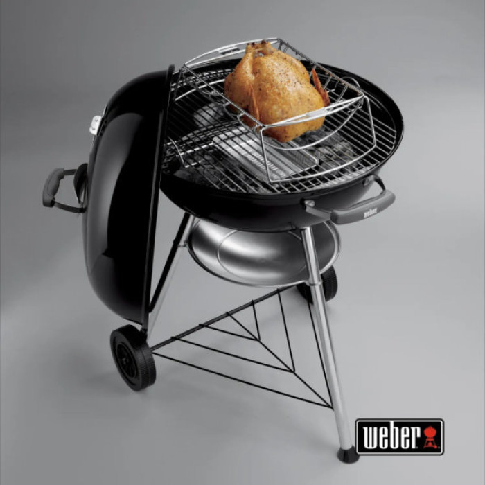 Гриль-барбекю Weber Compact Kettle 57 см Black (1321004)