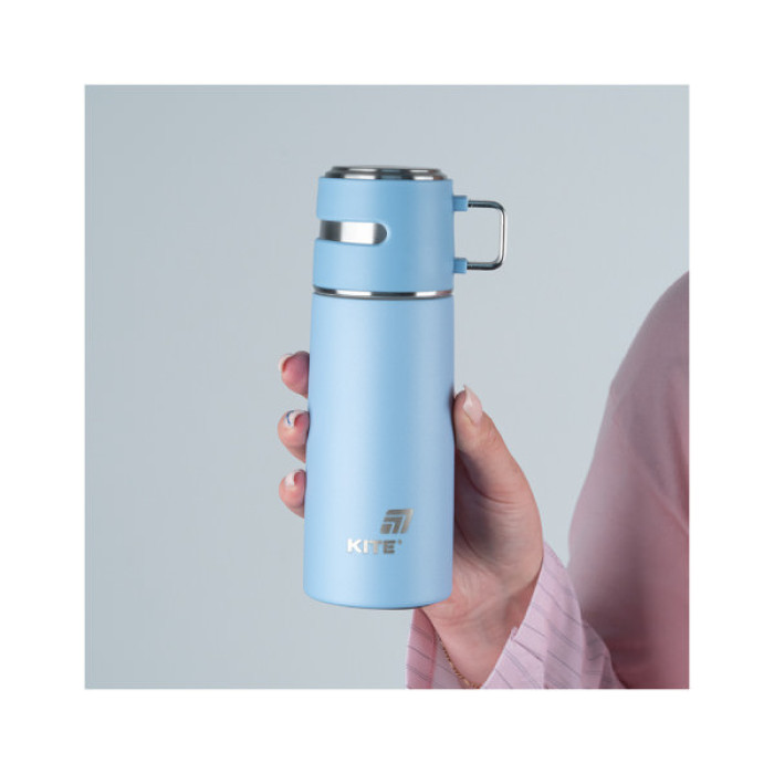 Термос Kite 350 мл блакитний (K25-1223-2)
