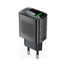 Зарядний пристрій Acefast USB-A 20W + Type-C cable A90 Fast Charger Black (6974316280064)