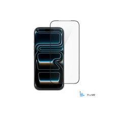 Скло захисне 2E 2.5D FCFG iPhone 17 Pro Black (2E-IP-17P-6.3-SMFCFG-BB)