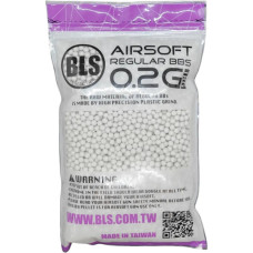 Страйкбольні кульки BLS Precision White 6 мм 0,2 г 1 кг (1928.00.00)