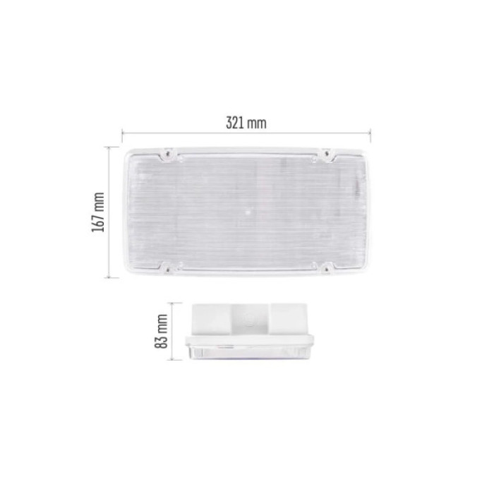Світильник EMOS 10Вт IP66 (ZN1120)