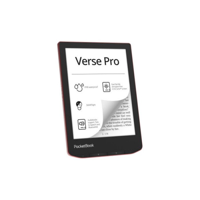 Електронна книга Pocketbook 634 Verse Pro, Passion Red (PB634-3-CIS)