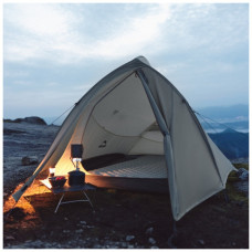 Намет Naturehike двомісний з футпринтом CNK2350WS020 Cloud Up Pro пісочний (6927595776988)