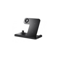 Зарядний пристрій Essager 4-in-1 wireless charger 15W foldable desktop black (EWXZM-JC01-Z)