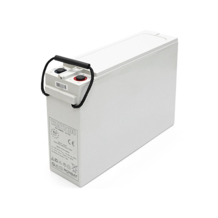Батарея до ДБЖ MONBAT 12V-100Ah, AGM FRONT TERMINAL (12MVR100Gr)
