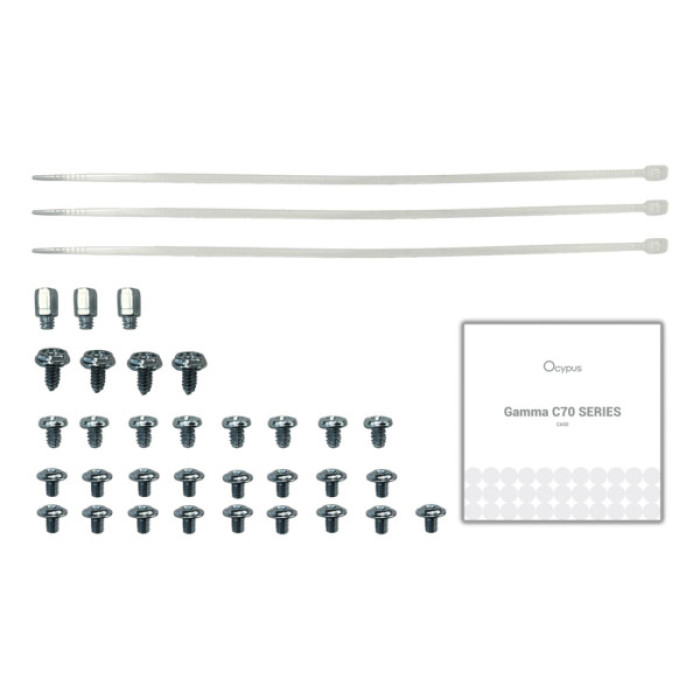 Корпус OCYPUS GAMMA C70 WH (GAMMA-C70-WHG000XX-GL)