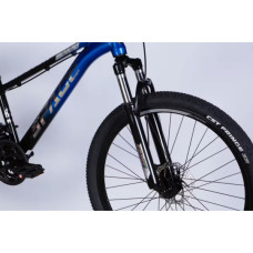 Велосипед Space 26" PHAETON DD FR рама-13" AL 2026 чорно-синій (OPS-SP-26-090)