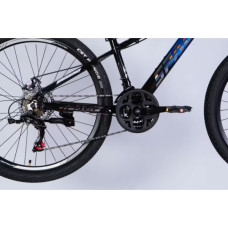 Велосипед Space 26" PHAETON DD FR рама-13" AL 2026 чорно-синій (OPS-SP-26-090)