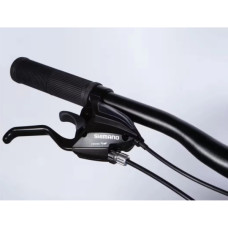 Велосипед Space 26" PHAETON DD FR рама-13" AL 2026 чорно-синій (OPS-SP-26-090)