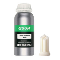 Фотополімерна смола eSUN Resin, Water Washable UV/LCD White 0,5kg (WATERWASHABLERESINW500G)