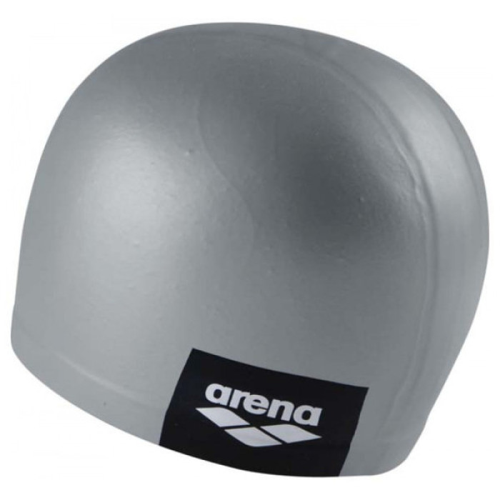 Шапка для плавання Arena Logo Moulded Cap 001912-202 сірий Уні OSFM (3468336113653)