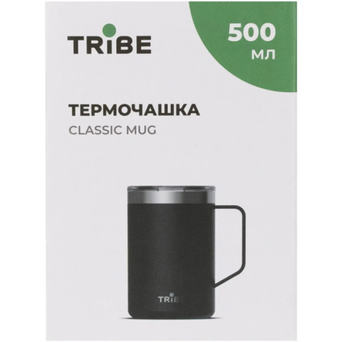 Термокружка Tribe Classic Mug 500 мл black (T-FA-0033-black)