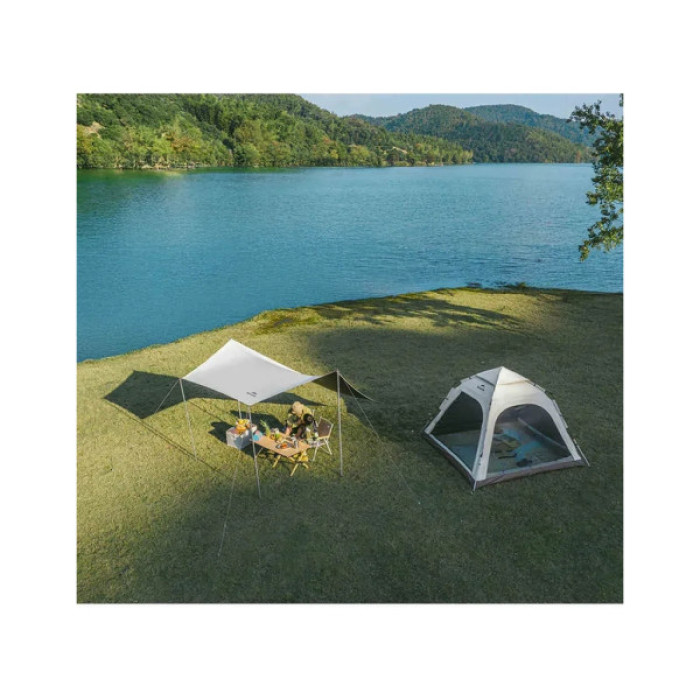 Намет Naturehike тримісний автоматичний Ango CNK2550WS010, S, сірий (6927595785799)