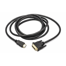Кабель мультимедійний HDMI M to DVI M 3.0m PowerPlant (CA910991)