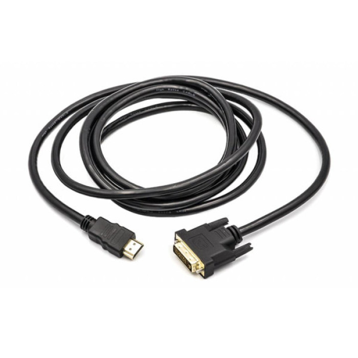 Кабель мультимедійний HDMI M to DVI M 3.0m PowerPlant (CA910991)