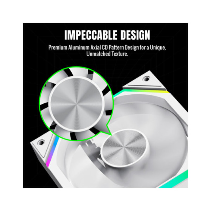 Кулер до корпусу Gamemax FN12A-N2-W